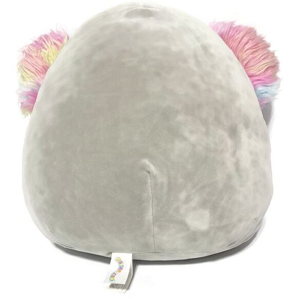 Squishmallows Doxana the Koala Plush Gray With Multicolor Ears 16" - Picture 2 of 5